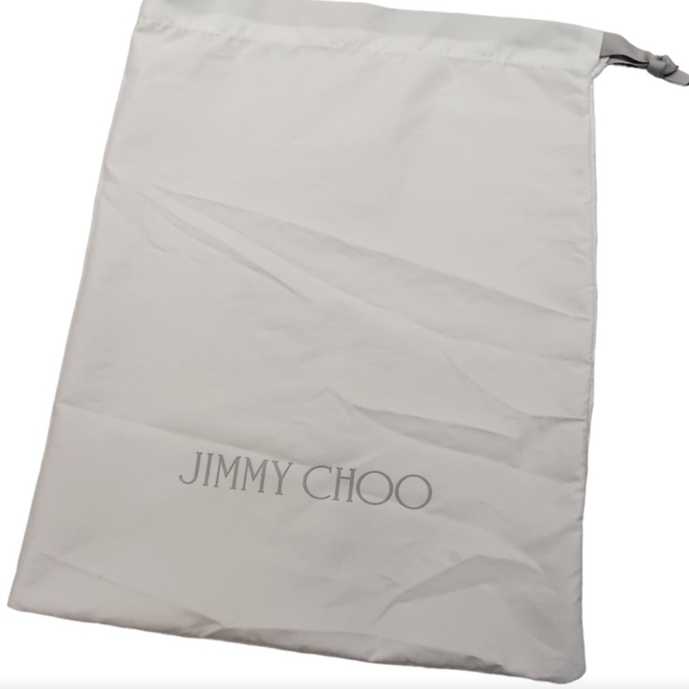 2 Jimmy Choo White Logo Dust Bag
